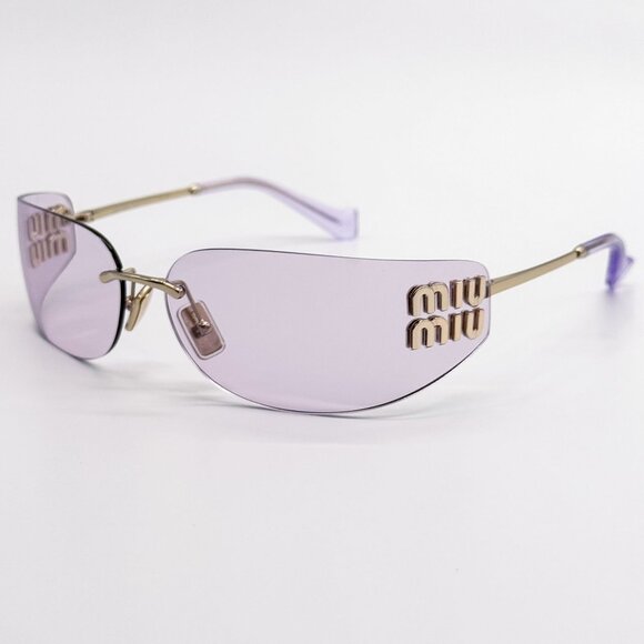 NEW MIU MIU SUNGLASSES MUA51S ZVN90O PINK WOMEN MU A51S SMU A51 main image 5